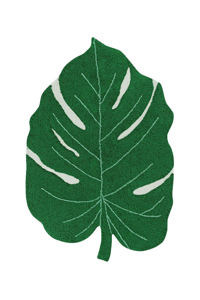 Alfombra lavable - Rug Monstera Leaf
