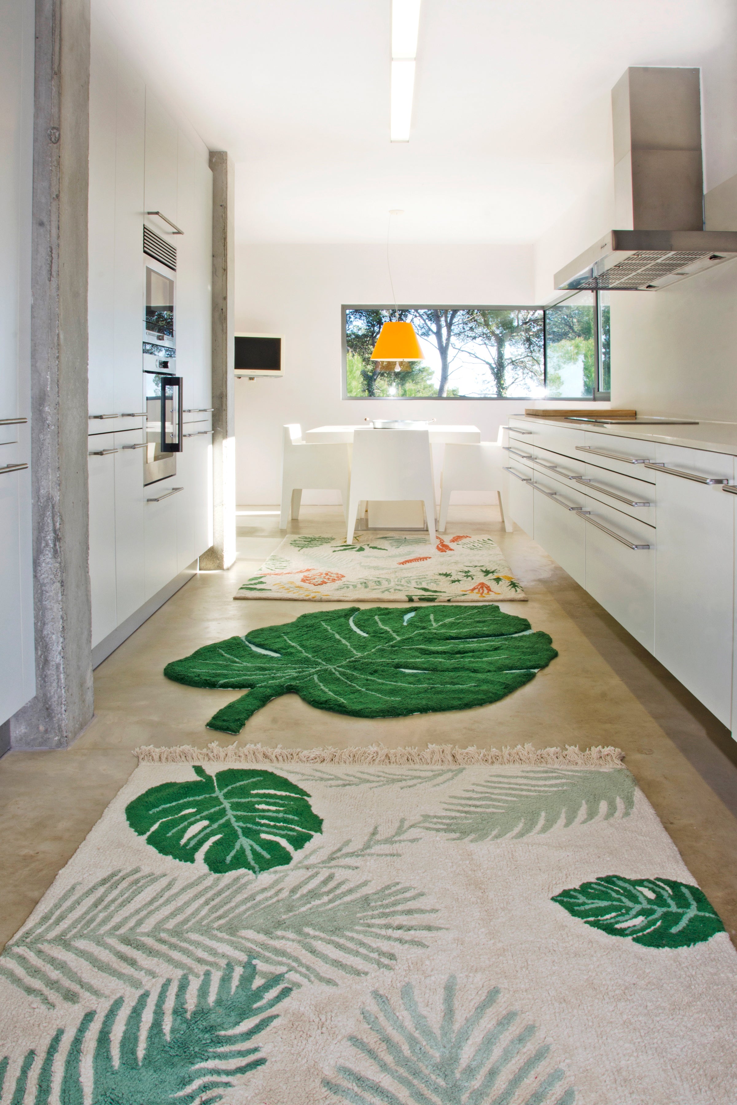 Alfombra lavable - Rug Monstera Leaf